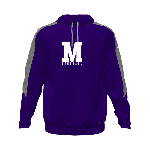 [CUS-DFW-HOOD-FLC-LSL-PUR-YXS-LOGO2] Hoodie (Youth XS, Purple, Logo 2)
