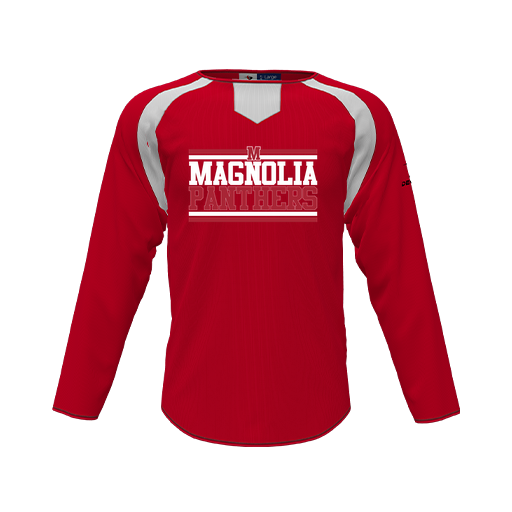 [CUS-DFW-PULL-FLC-CNK-LSL-RED-YS-LOGO3] Pullover (Youth S, Red, Logo 3)