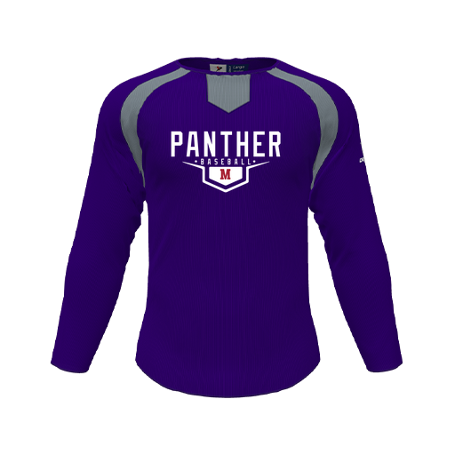 [CUS-DFW-PULL-FLC-CNK-LSL-PUR-YS-LOGO1] Pullover (Youth S, Purple, Logo 1)