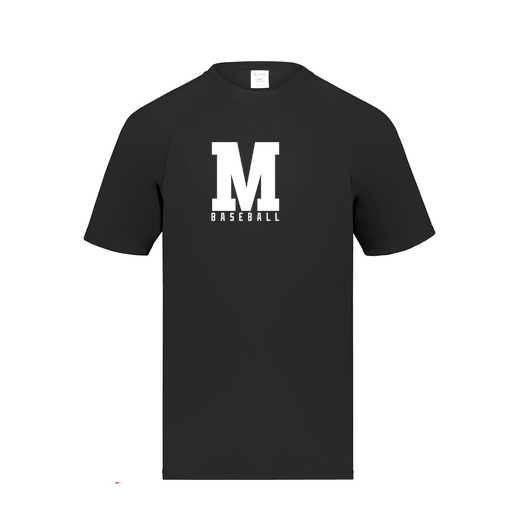 [2790.080.S-LOGO2] Men's Smooth Sport T-Shirt (Adult S, Black, Logo 2)