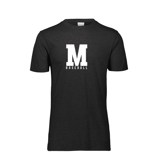 [FTSCUBBK-AS-LOGO2] Decker Men's Tri-Blend T-Shirt - Short Sleeve (Adult S, Black, Logo 2)