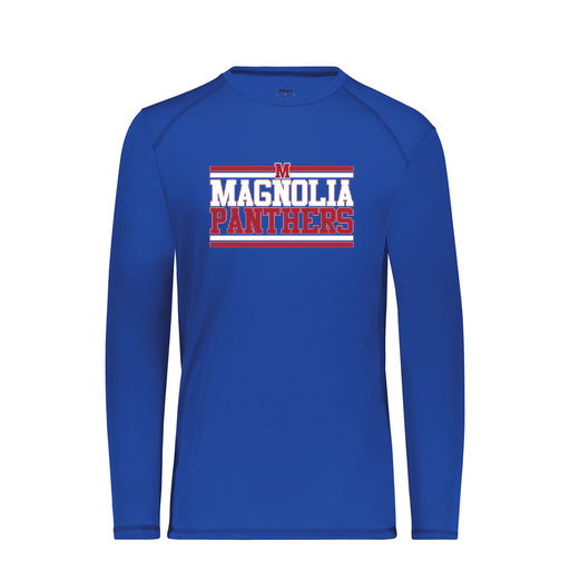 [6845.060.S-LOGO3] Men's SoftTouch Long Sleeve (Adult S, Royal, Logo 3)