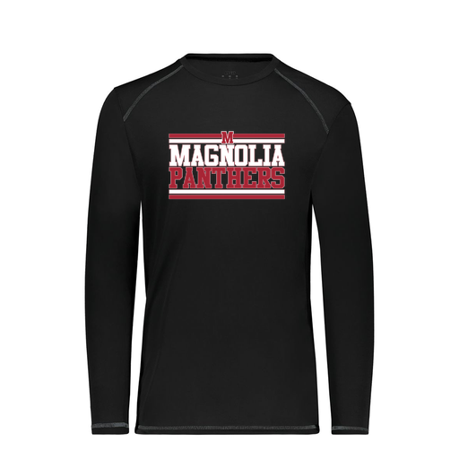 [6846.080.S-LOGO3] Youth SoftTouch Long Sleeve (Youth S, Black, Logo 3)