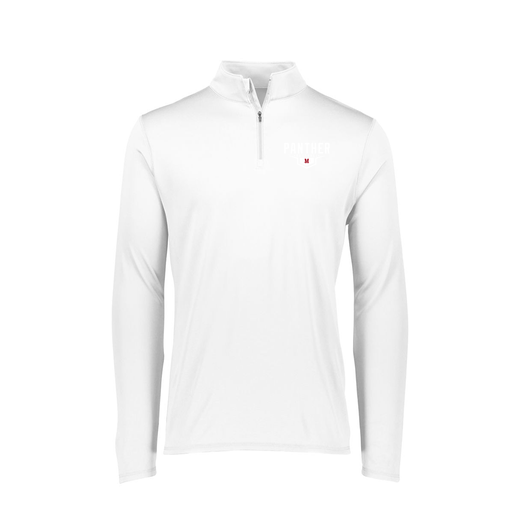 [FTLQFLWH-FAXS-LOGO1] Decker Women's Flex-Lite 1/4 Zip Shirt (Female Adult XS, White, Logo 1)