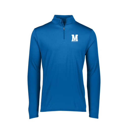 [FTLQFLRY-FAXS-LOGO2] Decker Women's Flex-Lite 1/4 Zip Shirt (Female Adult XS, Royal, Logo 2)