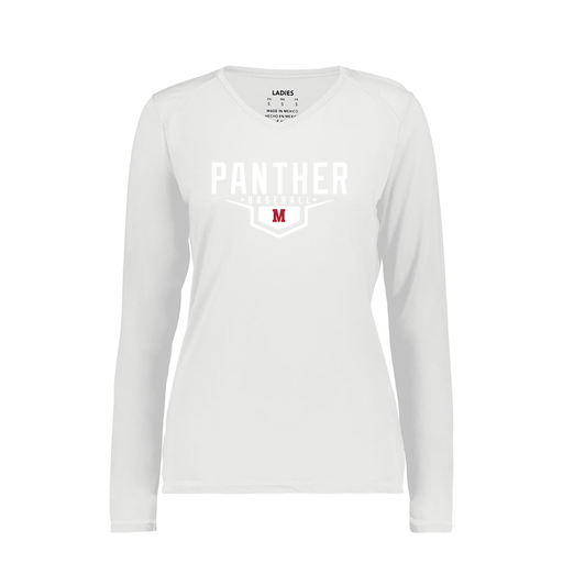 [6847.005.XS-LOGO1] Women's SoftTouch Long Sleeve (Female Adult XS, White, Logo 1)
