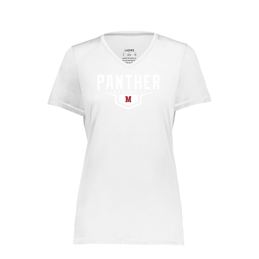 [6844.005.XS-LOGO1] Women's SoftTouch Short Sleeve (Female Adult XS, White, Logo 1)