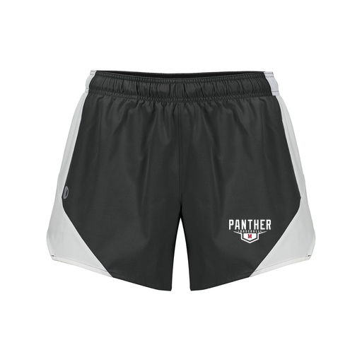 [229489.420.S-LOGO1] Girls Olympus Shorts (Female Youth S, Black, Logo 1)