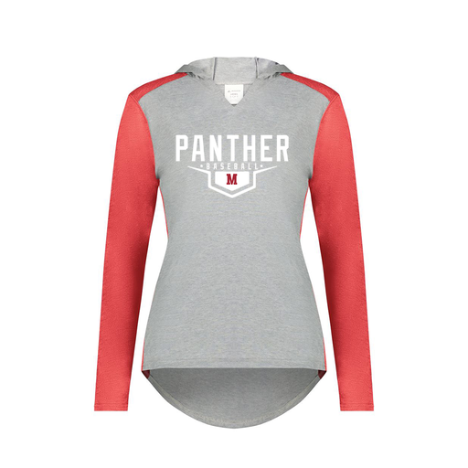 [6902.27V.XS-LOGO1] Ladies Vintage Hoodie (Female Adult XS, Red, Logo 1)