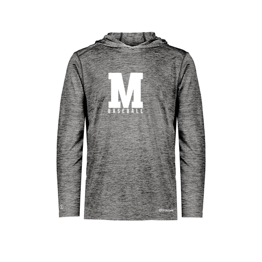 [FOLHCGBK-AS-LOGO2] Decker Men's Charge Hoodie (Adult S, Black, Logo 2)