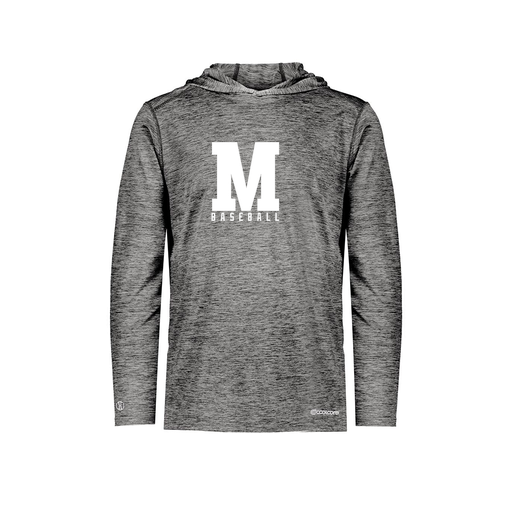 [FOLHCGBK-YS-LOGO2] Decker Youth Charge Hoodie (Youth S, Black, Logo 2)