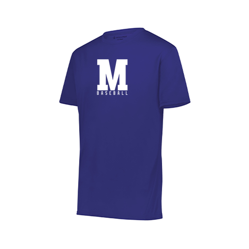 [222818.747.S-LOGO2] Men's Movement Dri Fit Shirt (Adult S, Purple, Logo 2)