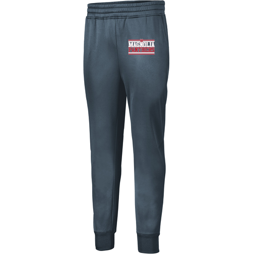[5566.059.XS-LOGO3] Men's PERFORMANCE FLEECE JOGGER (Adult XS, Gray, Logo 3)