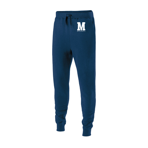 [229548.065.XS-LOGO2] Men's 60/40 Fleece Jogger (Adult XS, Navy, Logo 2)